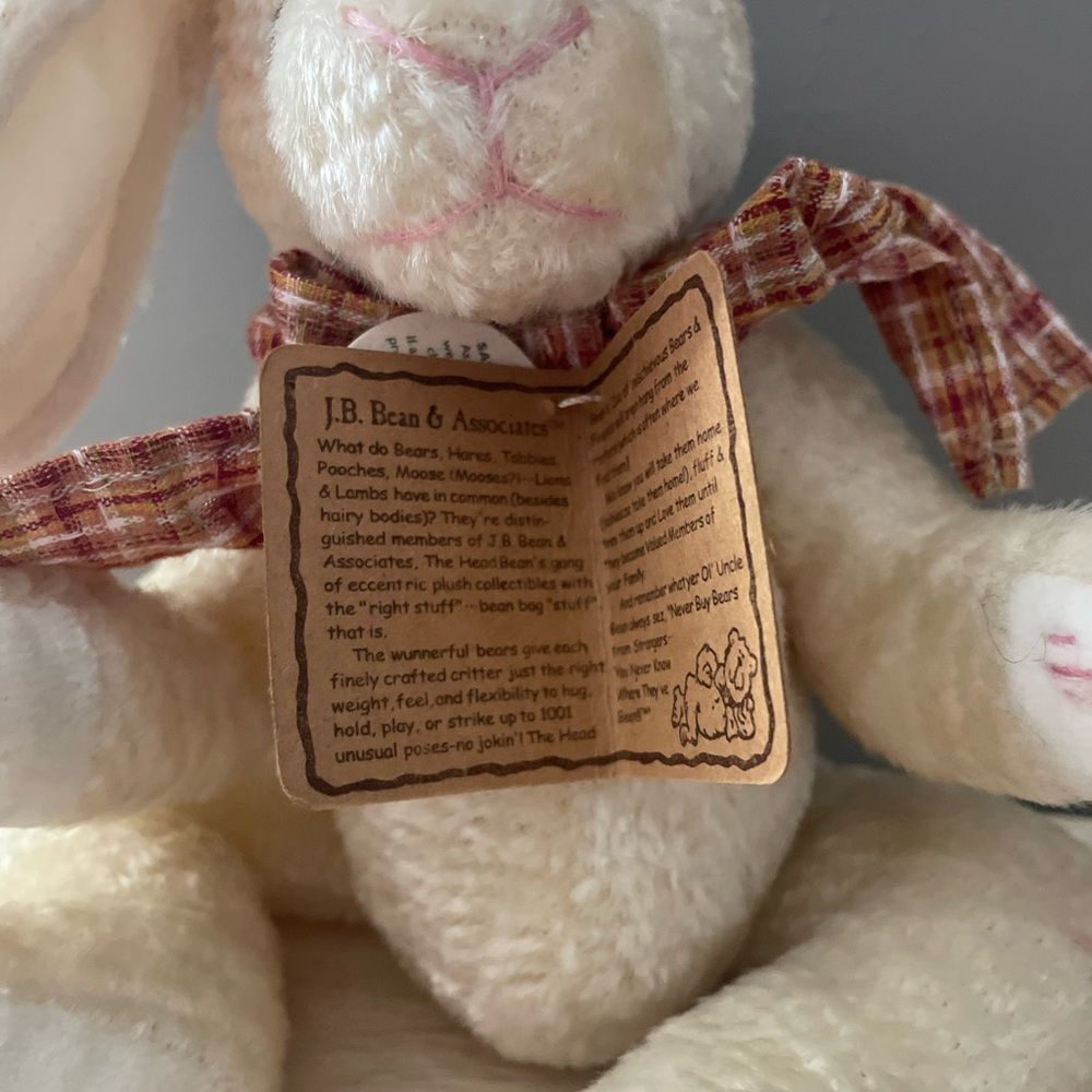 Boyd’s Bears Tatters T Hareloom Plush Rabbit Item #52000 Vintage - Picture 3 of 7